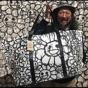 Black and White Tote Bag